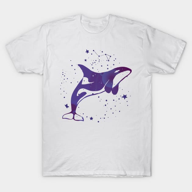 Orca Consellation T-Shirt by TheUnknown93